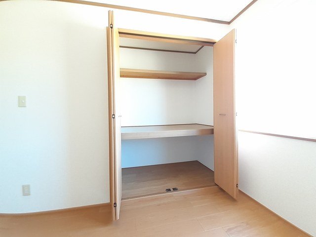 収納　収納があります