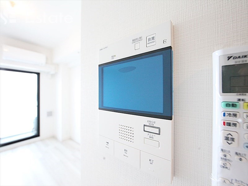 セキュリティ　モニター付きインターホン