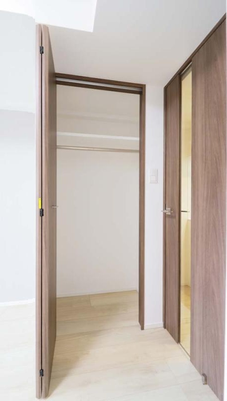 収納　たっぷりとした収納スペースです