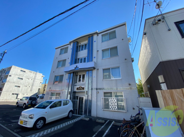 建物外観　札幌市北区北３２条西「グランメール北３２条」
