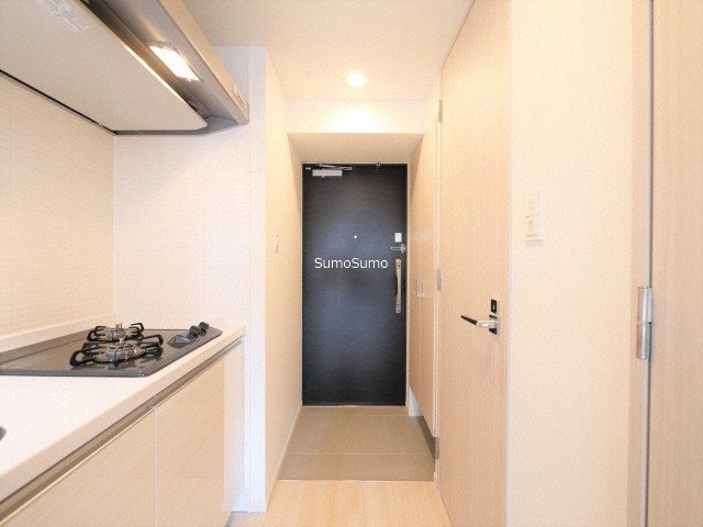 玄関　収納もある玄関です