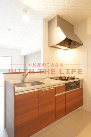 キッチン　シンプルで使いやすいトイレです