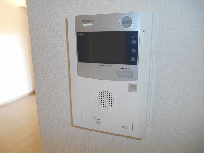 セキュリティ　同物件別部屋参考写真です