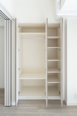 収納　収納があります