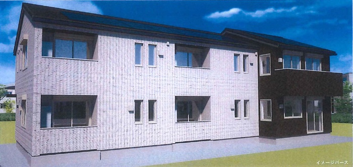 建物外観　完成予想図