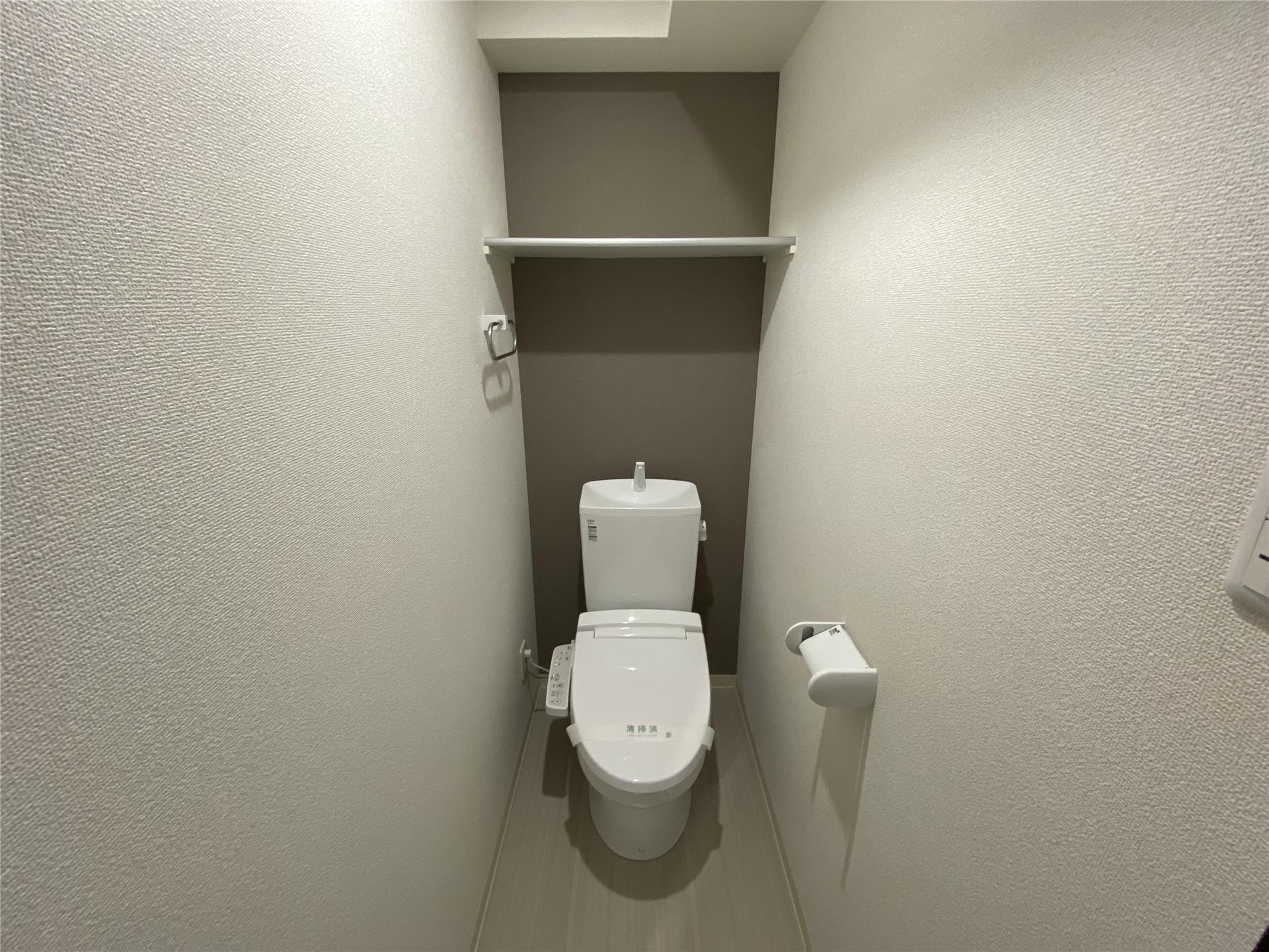 トイレ　ウォシュレット付きのトイレです