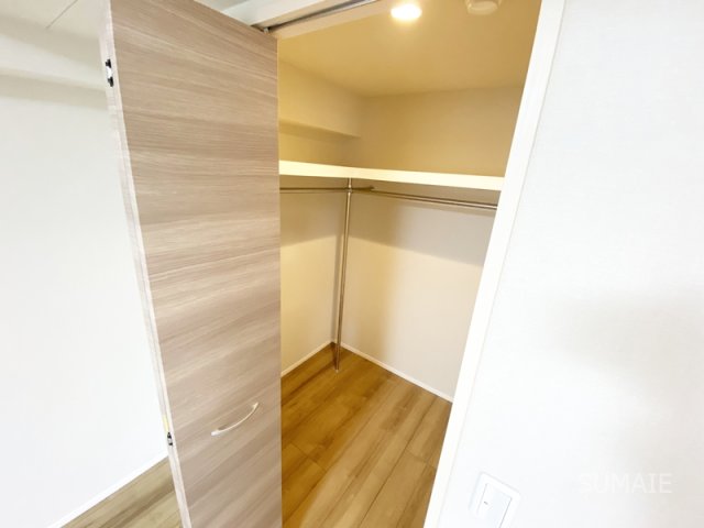 収納　ウォークインクローゼット！