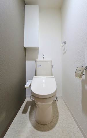 トイレ　清潔感のあるトイレですね