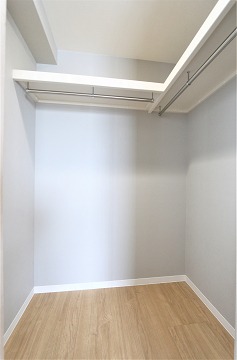 収納　WICで収納力もバッチリ