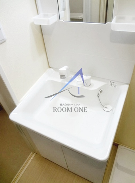 洗面設備　洗面台です。