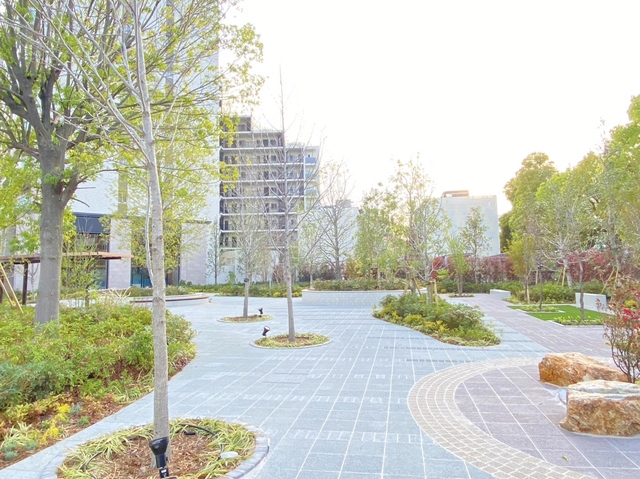 その他共有部分　杜のように緑広がるランドスケープ。住まう方も訪れる方も憩う豊