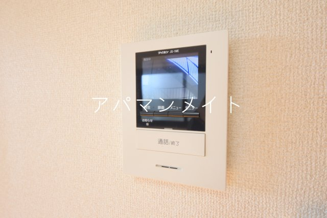 セキュリティ　モニター付きインターホン！