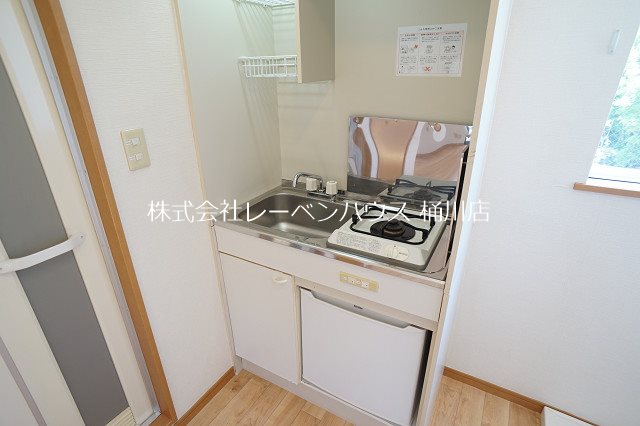 キッチン　1口ガスコンロ付き