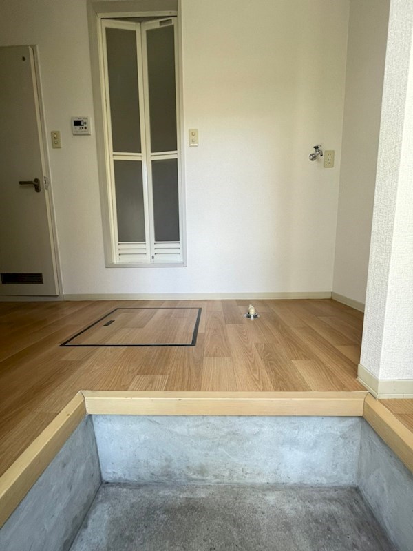 玄関　明るい玄関です
