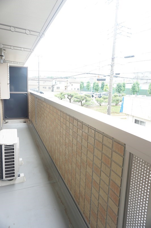 バルコニー　※同アパート別部屋の参考写真です。