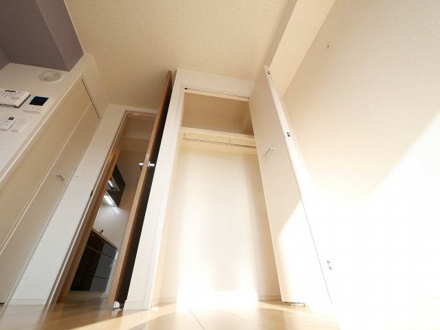 収納　ちょっとした収納スペースも充実しています