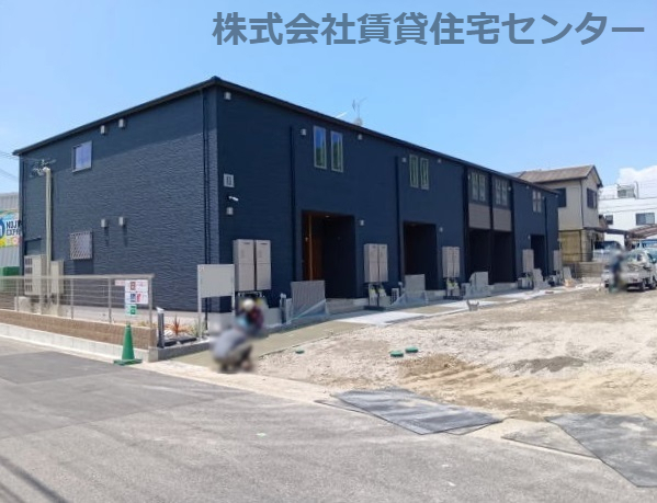 建物外観　建築中