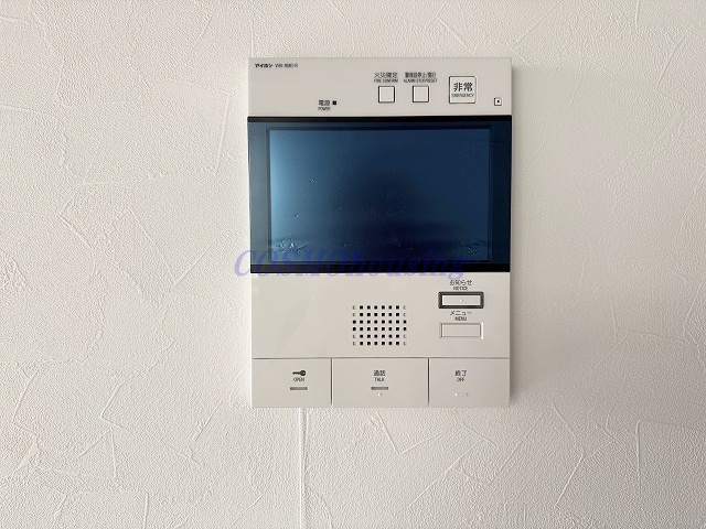 セキュリティ　TVモニターホン。