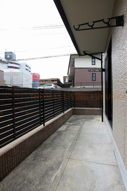 バルコニー　写真は別号室です。