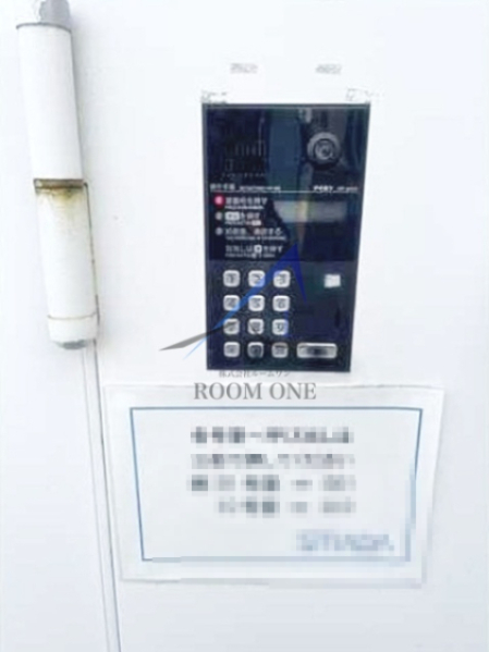 セキュリティ　オートロックです。