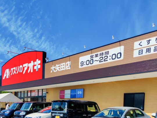 ドラックストア　クスリのアオキ大矢田店（ドラッグストア）まで1040m