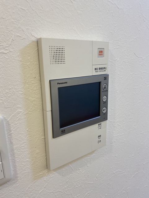 セキュリティ　オートロック対応のモニターホン