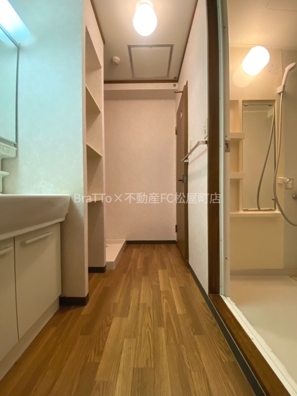 洗面設備　脱衣所