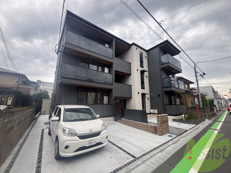 建物外観　宮城県仙台市若林区南小泉字八軒小路「Ｄ－ＲＯＯＭ八軒小路」