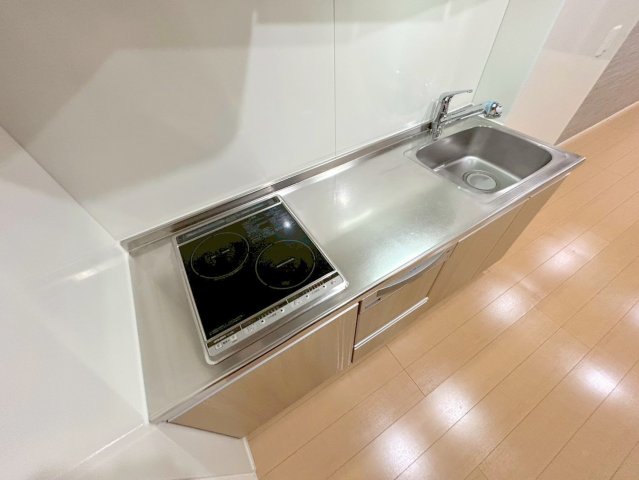 キッチン　ＩＨコンロなのでお掃除らくらく