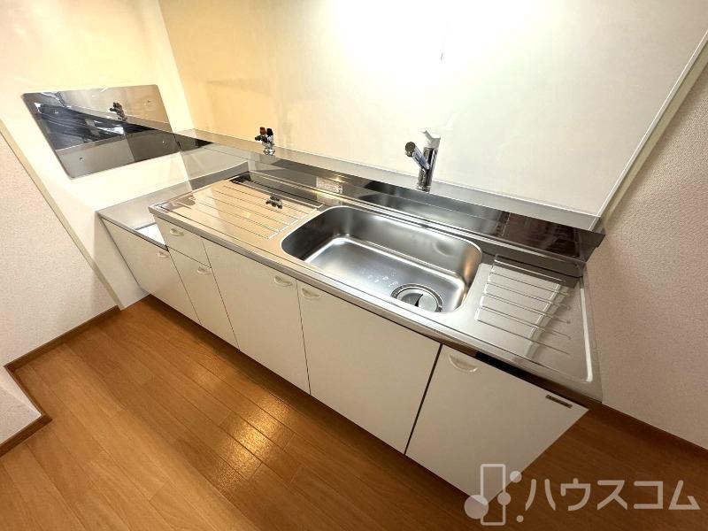 キッチン　広めのキッチンなので使いやすいです！