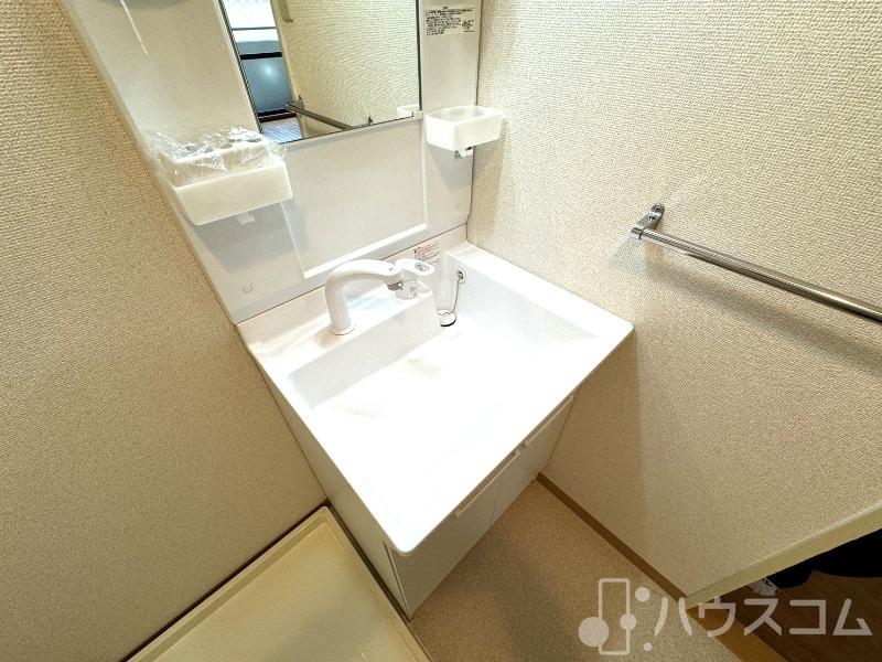 洗面設備　忙しい朝の強い味方です！！