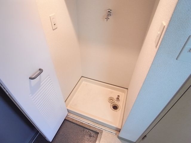 収納　室内洗濯機置場