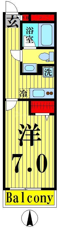 アルバグランデの間取り写真