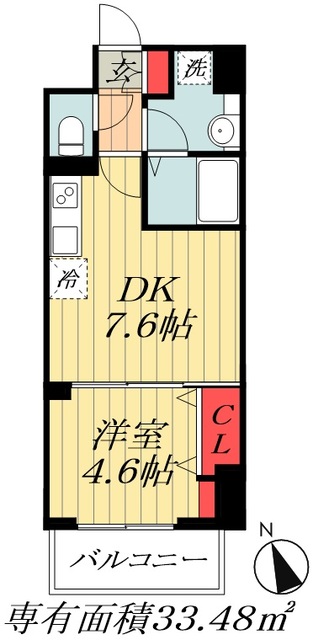 ＪＲ総武線 西船橋駅 徒歩4分 10階建 築13年の間取り写真