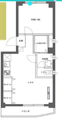 プチコーポの間取り写真