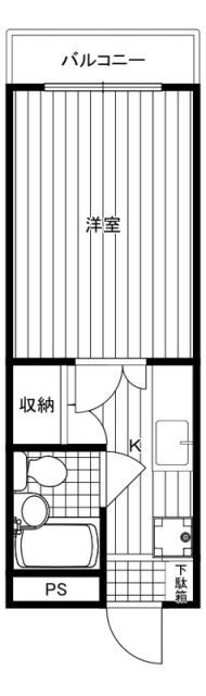 フジコーポかしわ台の間取り写真