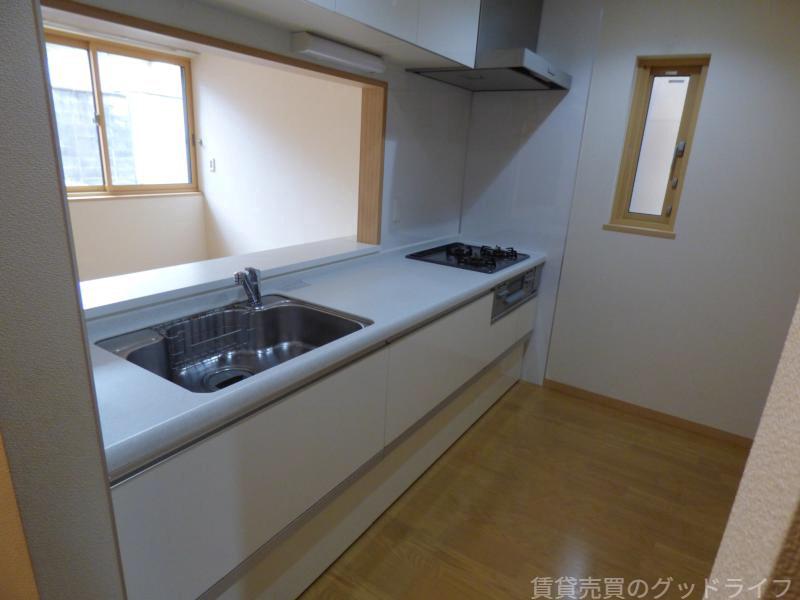 北白川伊織町戸建賃貸のキッチン写真