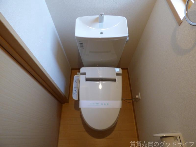 北白川伊織町戸建賃貸のトイレ写真