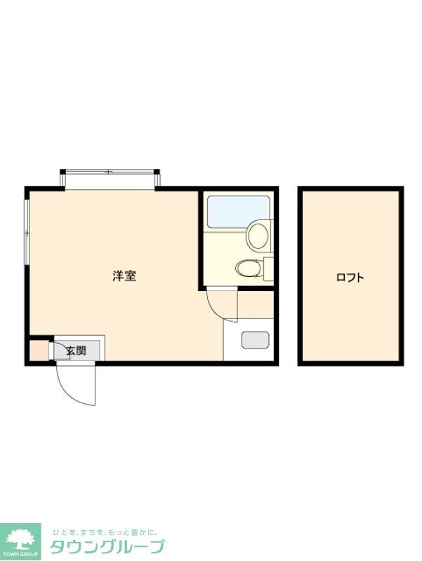 戸倉ハイツの間取り写真