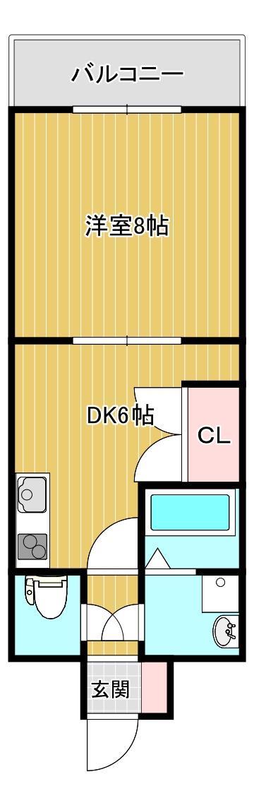 プロスペーレ上鷹の間取り写真
