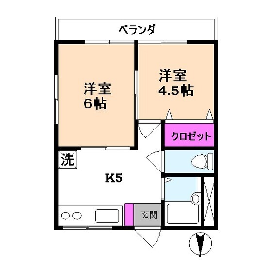 グランシャリオI番館の間取り写真