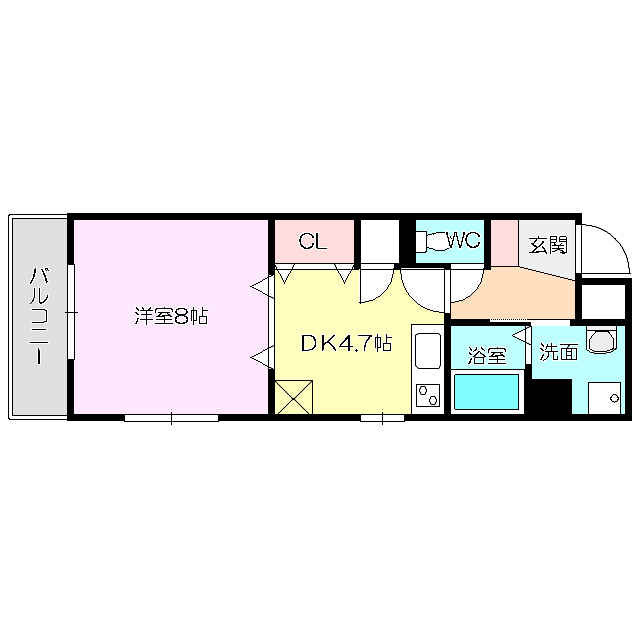 地下鉄御堂筋線 東三国駅 徒歩2分 10階建 築22年の間取り写真