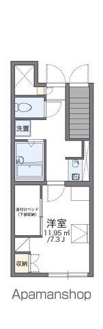 レオパレス青柳町の間取り写真