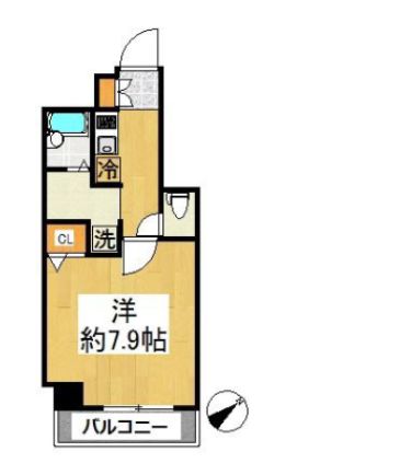 東武伊勢崎線 鐘ケ淵駅 徒歩9分 6階建 築18年の間取り写真