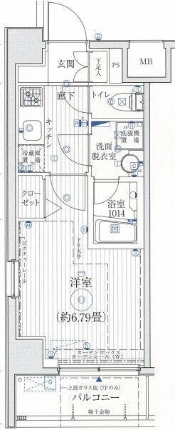リライア吉野町IIの間取り写真