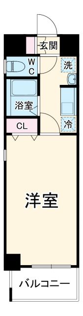 LaSante鵜の森の間取り写真
