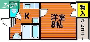 ハイエスト田町の間取り写真
