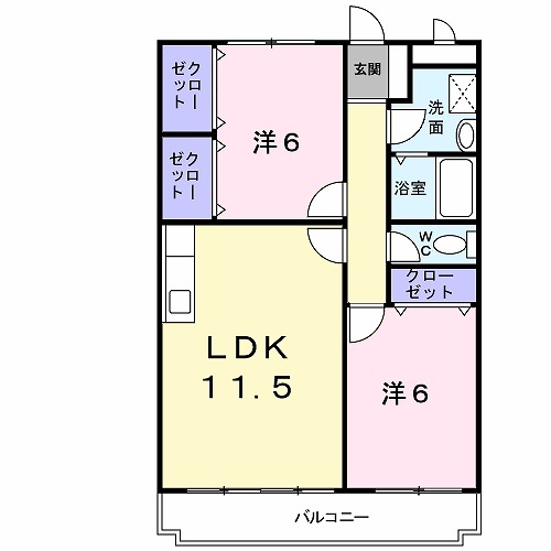 福樹園の間取り