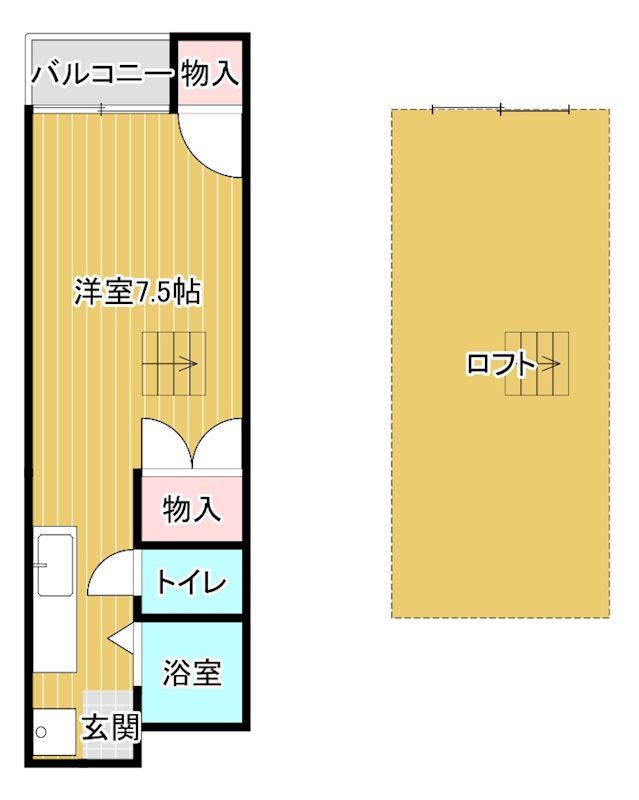 メゾングローバルの間取り