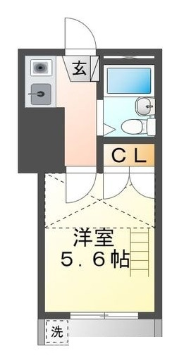 レオパレス東田第一の間取り